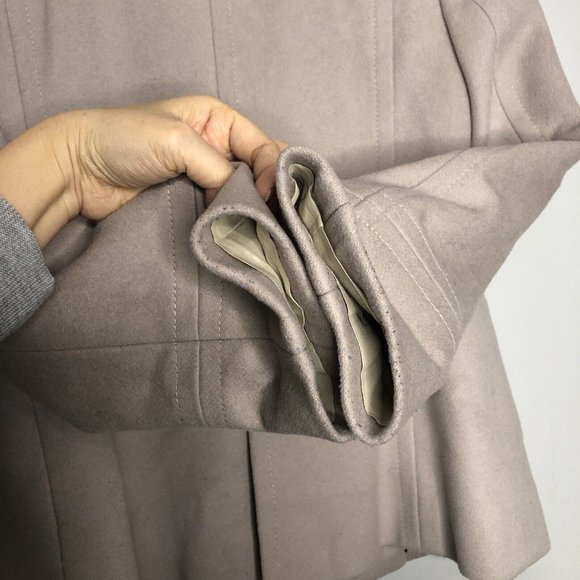 J. Crew Women Winter Wool Coat Peacoat Double-breasted P4 Thinsulate Insulation - Picture 10 of 12